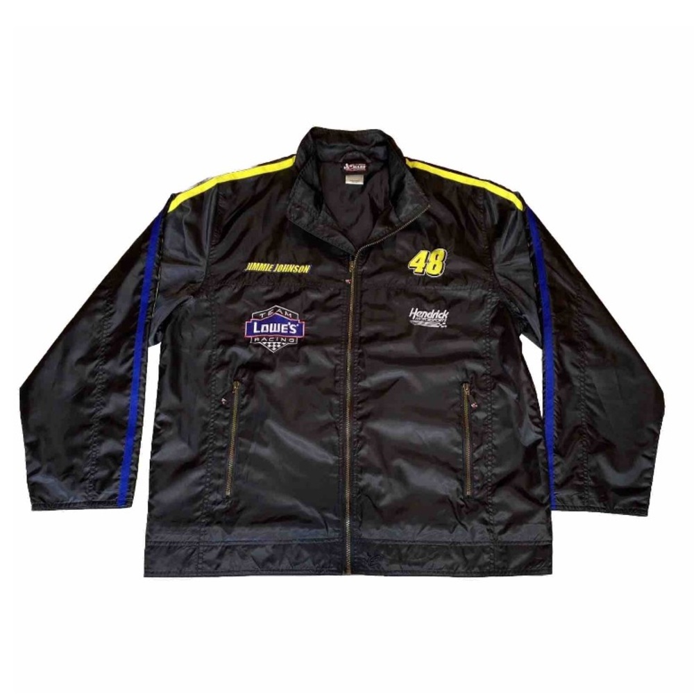 NASCAR Chase Authentics Lowes Racing Team Jacket Jimmie Johnson Men’s XL Zip